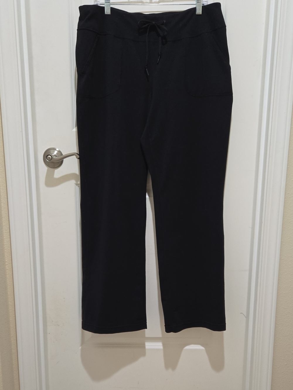 Zella Black Drawstring Wide Leg Pants